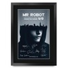 HWC Trading A3 FR Mr Robot Rami Malek Gifts Printed