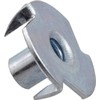 Hillman 180291 Pronged Tee Nut, 8-32, 100-Pack , Zinc