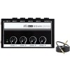 HSCLPM Headphone Amplifier with Audio Cable, HA400 4-Channel Metal Stereo