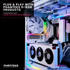 Phanteks Neon Digital RGB LED-Strip - 55 cm, weiß