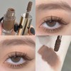 Brown Liquid Eyeshadow, Matte Dark Brown Cream Eyeshadow, Smokey Nude