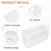 LYLIDIA Pack of 4 Storage Box Organiser Box Container 30