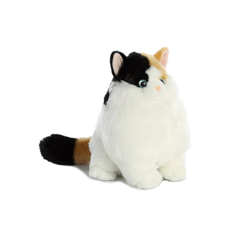 Aurora® Charming Fat Cats™ Munchy Calico™ Stuffed Animal - Cuddly