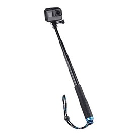 kitway Palo de Selfie Stick Compatible con Gopro 96 cm Largo. para Hero 1-13 y camaras de accion semejantes