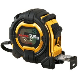 タジマ(Tajima) コンベックス 7.5m×25mm G3ゴールドロック25 G3GL2575BL