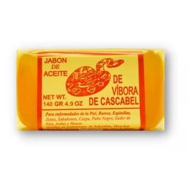 Anahuac 2x1 Jabon Aceite Vibora Cascabel Artesanal P/ Cuerpo Natural