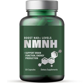 NMNH Capsules, NAD+ Booster for Cell Energy and Mental Clarity, High-Purity NAD Supplement to Increase NAD+ Levels, Anti-Ageing, Energy and Concentration, 120 Capsules