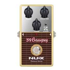 NUX ’59 Bassguy Guitar Pedal, Jump toggle, Normal and Bright channel Jumpering simulation