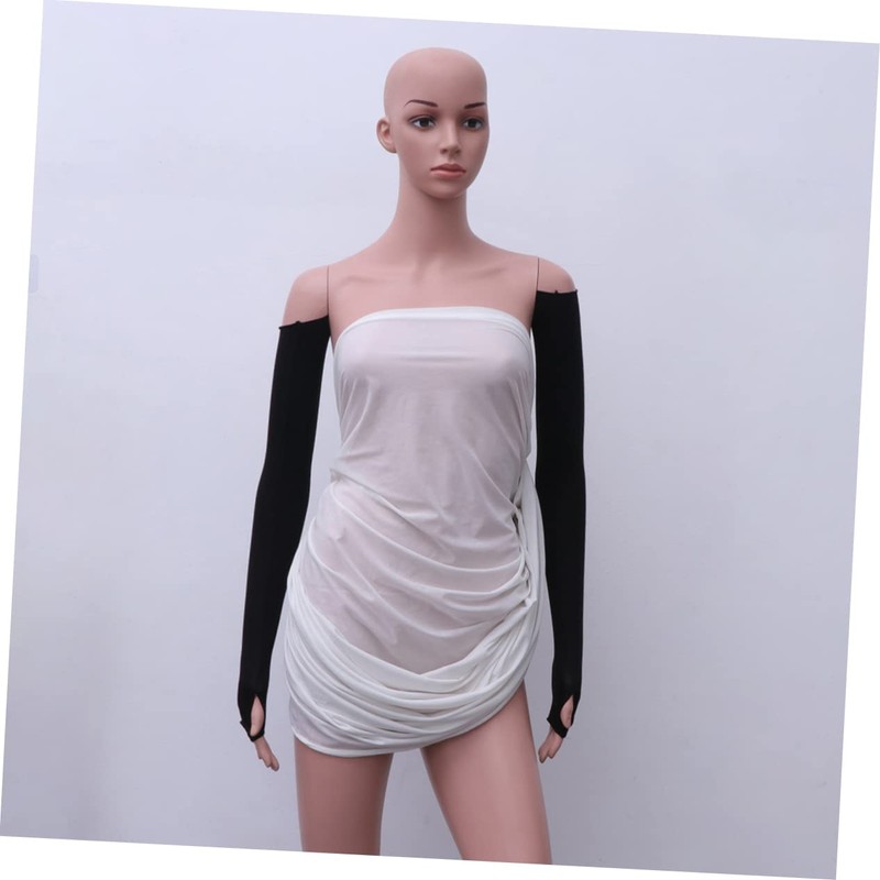 CHILDWEET Ultraviolet-Resistant Gloves Winter Cycling Sun Protection Long Fingerless Sun-Resistant