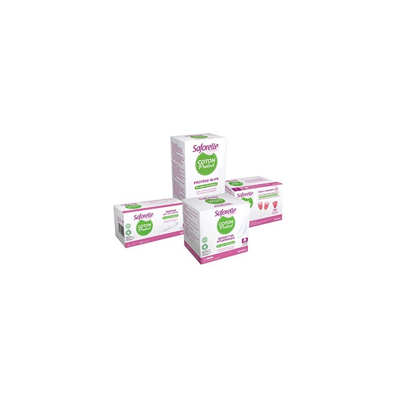 Saforelle Cotton Protect Organic Cotton Hygiene Bags - Pack of