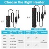 Devopet 50W Aquarium Heater, Adjustable Small Fish Tank Heater, with