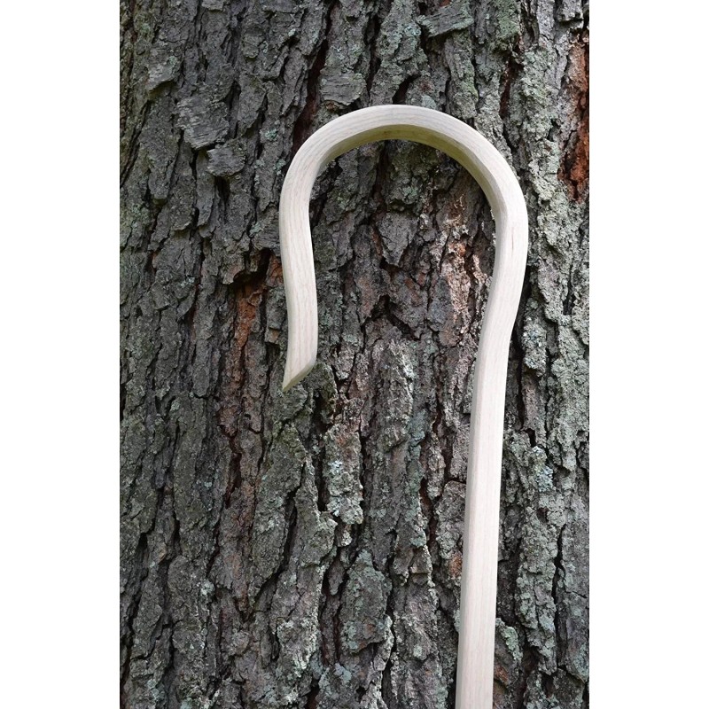 Amish Wares 40.5" Amish Handcrafted Red Oak Steam Bent Shepherd