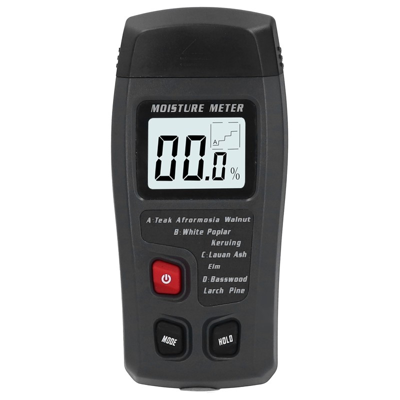 Wood Moisture Meter Handheld LED Digital Humidity Tester Detector Moisture