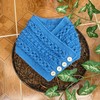 Crochet Pattern for Ladies Neck Warmer Scarf, use Aran Yarn