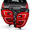 KEEKPO - For 2016-2017 Chevy Equinox Factory Style Red Clear