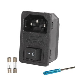 Main Power Switch Fit for ComfortBilt Pellet Stoves, Compatible with HP21 / HP22 / HP22I / HP22N / HP41 / HP42 / HP50 / HP50GC / HP55 / HP61 | Durable Upgrade with Nylon and Copper Terminals