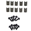 Keenso Motorcycle Clip Nut M5 Bolt Speed Clip 10pcs Fairing
