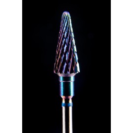 NAIL FACTORY - PRO SERIES BITS Punta Profesional TORNADO para Drill de Uñas, Broca para uñas con aleación de TITANIO.