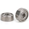 2pcs Knitting Machine Metal Machine Head Pulley Roller for Silver