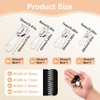 3#5#8#10# Zipper Repair Kit, 8 Pcs Zip Slider Replacement Zipper