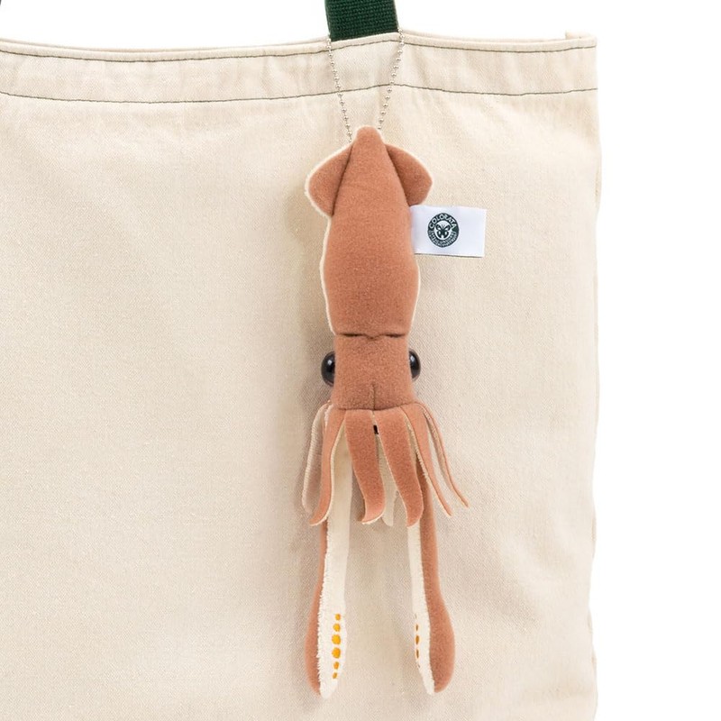 Colorata Plush Doll Mascot Dai Squid (Realistic, Deep Sea Creature/Chain