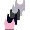 LOREZA ® 5 Girls' Cotton Bra Sports Bra Size 128-170,