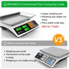 Price Computing Scale 88lb/40kg Commercial Food Scale for Produce Meat