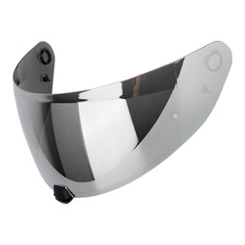 The Helmet Shop HJ-31 Silver Mirror Motorcycle Helmet Visor Fits HJC i10 & i70 - Pinlock-Ready Replacement Shield | Optically Correct, UV Protected Polycarbonate Motorcycle Visor, Tool-Free Swap