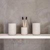 Concrete Bathroom Tumbler Cup Toothbrush Holder - 2Pcs Tooth Brushing