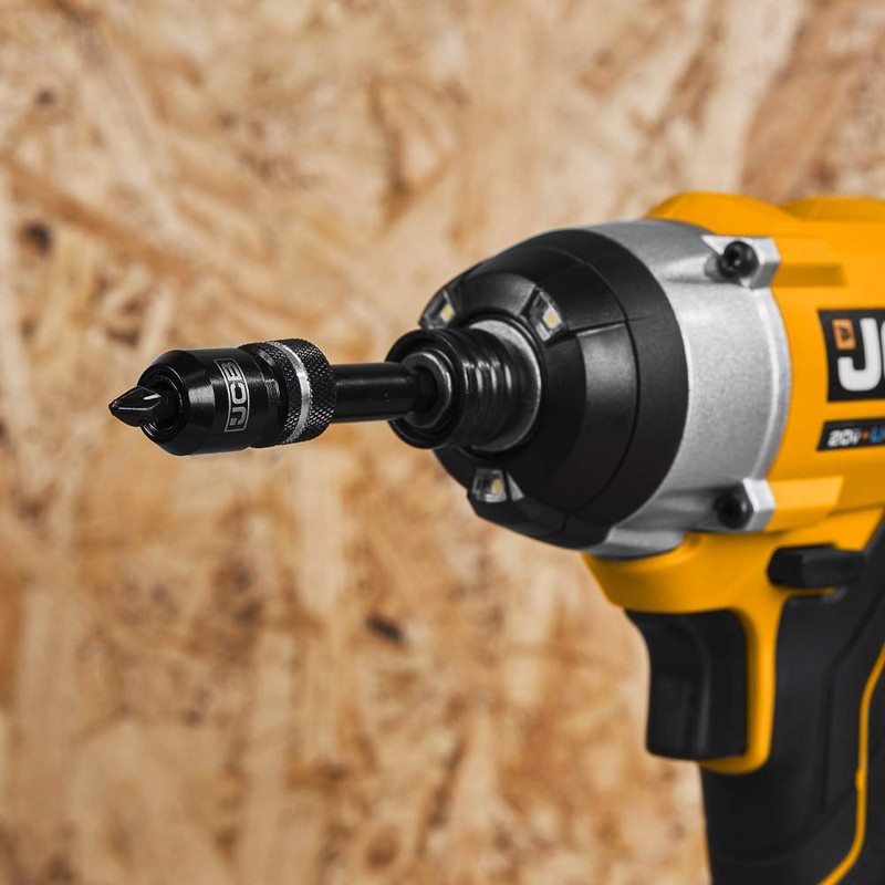 JCB 21 Piece Impact Drill Bit Set, Steel, Universal Fit,