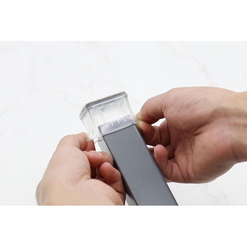 Magic Sliders 24035 Clear Leg Tips, Protective Bottom, 1-1/4-1-3/8 in.