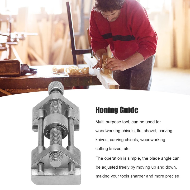 Fixed Angle Sharpener Stainless Steel Adjustable Clamping Knife Sharpening Jig