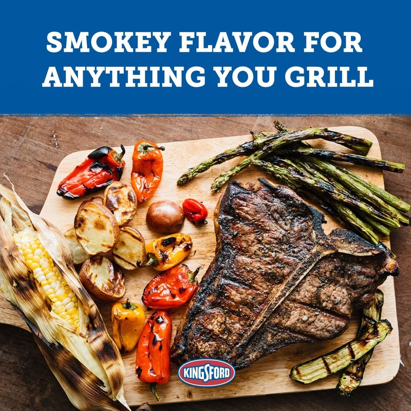 Kingsford Original Charcoal Briquettes, BBQ Charcoal for Grilling, 8 Pounds