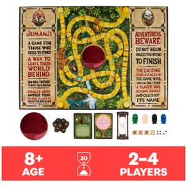 Jumanji The Game, The Classic Adventure Board Game for Kids and Families Aged 8 and Up
