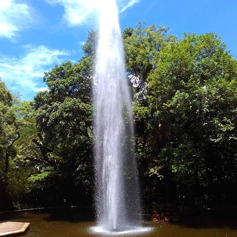 Fdit FNPT 1" DN25 2 Tier Center Straight Fountain Nozzle