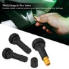 KIMISS 10Pcs Coche TR413 Rueda Neumático Vástago de la válvula