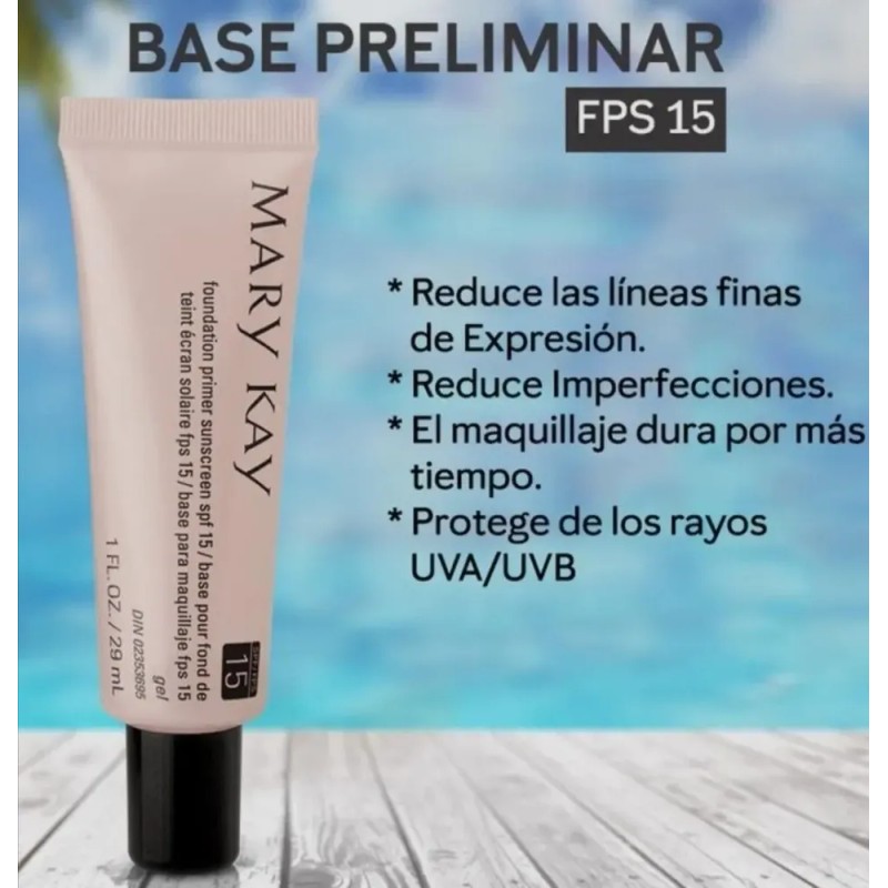 Primer Para Maquillaje Mary Kay+fijador De Maquillaje