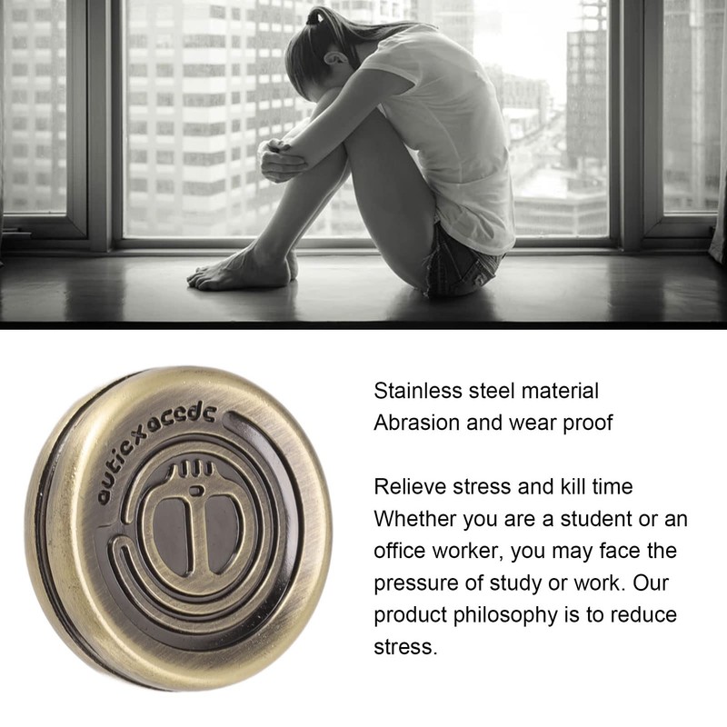Magnetic Push Slider, Stress Relief Fingertip Toy, Lightweight & Compact