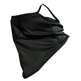 Otafuku Gloves JW-600 Summer Face Mask, Wet Type, Cool to Touch, Sweat Absorbent, Quick Drying, Vaporization Heat Cooling, UV Protection, Black Free