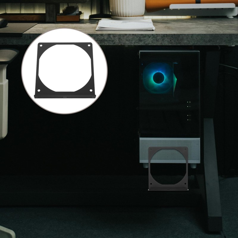 Operitacx External Computer Radiator Fan Bracket for Enhanced Stability and