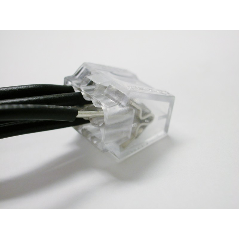 Gardner Bender 19-PC8 8-Port Push-in Wire Connectors, White