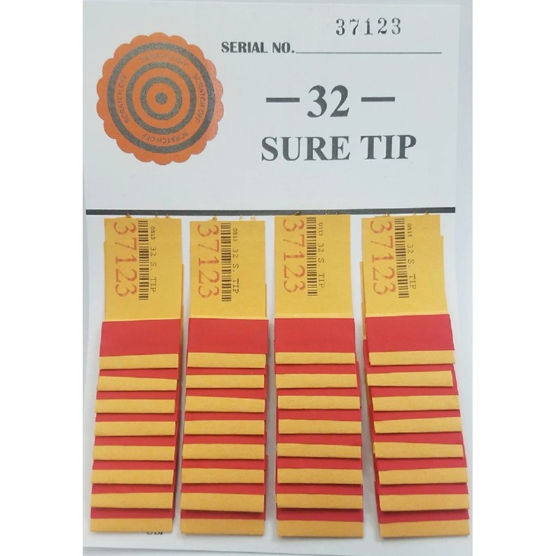 Variety Pack Sure Tip Boards 1 Each #32, 36, 40,