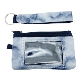 Men Designer Wallet for Women Custom Credit Id Card Holder Wallet Designer Kid Lady Coin Purse Keychain Wallet Holder for Mencolor: Black
