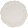 Lenox French Perle Pedestal Cake Plate, Medium, White -