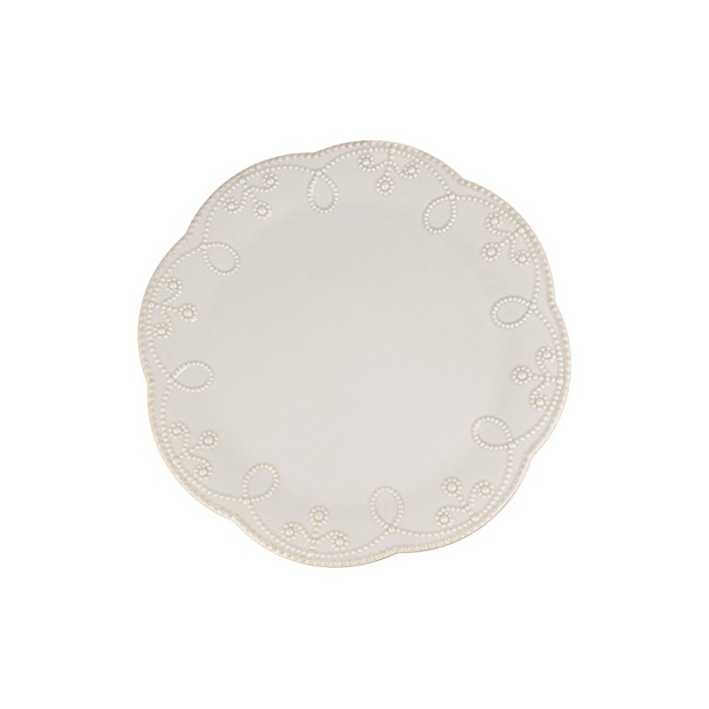 Lenox French Perle Pedestal Cake Plate, Medium, White -