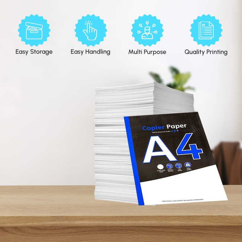 1ABOVE A4 Multi-Purpose Copier and Printer Paper - 200 Sheets,