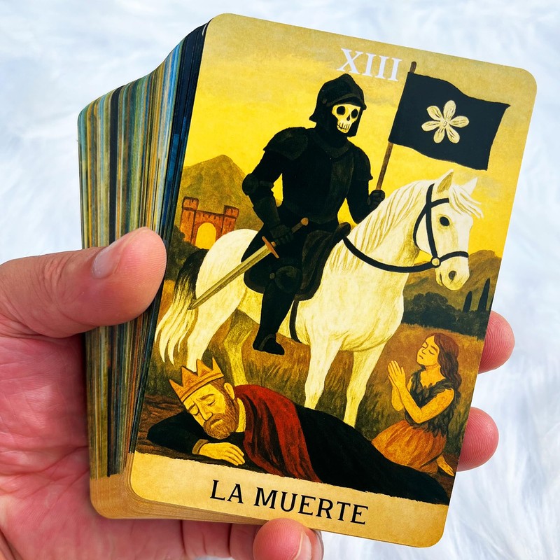 soulme 78Tarot Cards Deck for Beginners, Baraja de Tarot española,