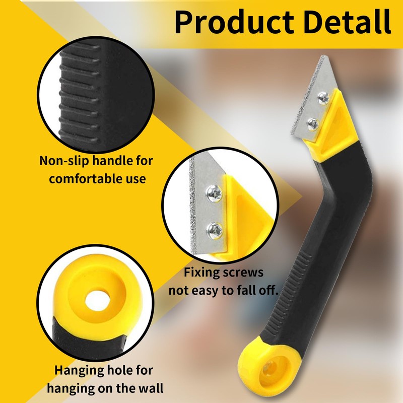 8 Pcs Pro Grout Scraping Rake Tool, Grout Removal Tool
