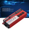2000W Car Inverter Aluminum Alloy 4 USB Ports 3 Outlets