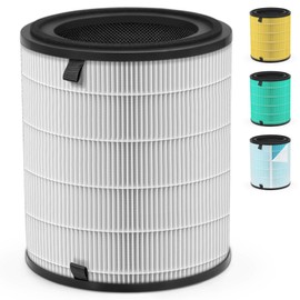 LV-H133 Replacement Filter Compatible with Levoit Air Purifier Replacement Filter LV-H133-RF and Levoit LV-H133 Air Purifiers for home large room and bedroom, H13 True HEPA for Pet Allergies, 1-Pack